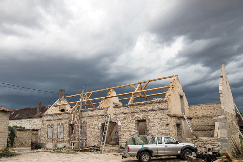 Structure en colombage - Marnay sur Seine (Aube)