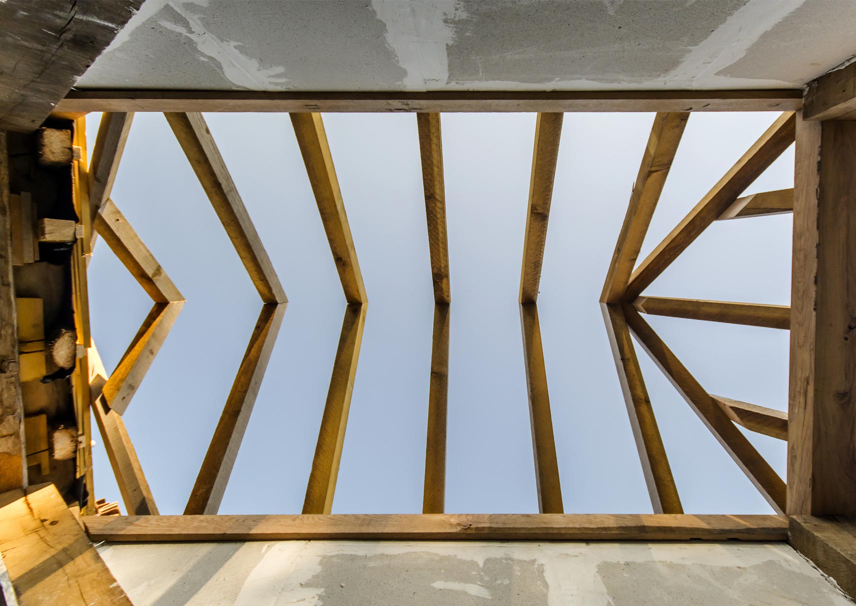 Lucarne sur poteaux - Marnay sur Seine (Aube)